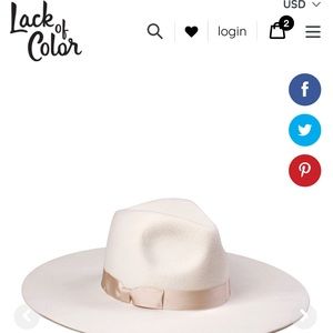 !!! ISO !!! LACK OF COLOR MONTANA IVORY BONE HAT
